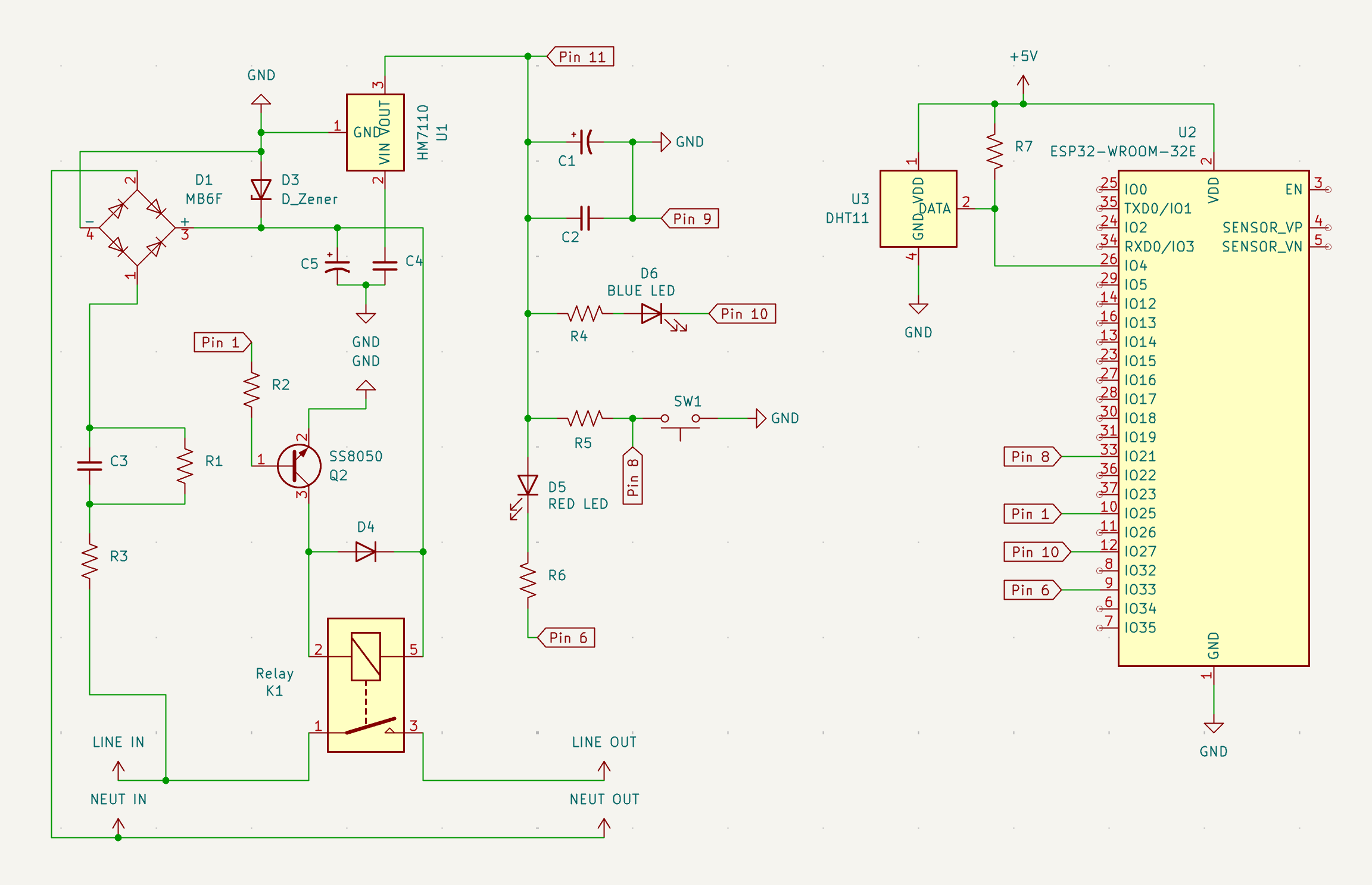 Full project schematic